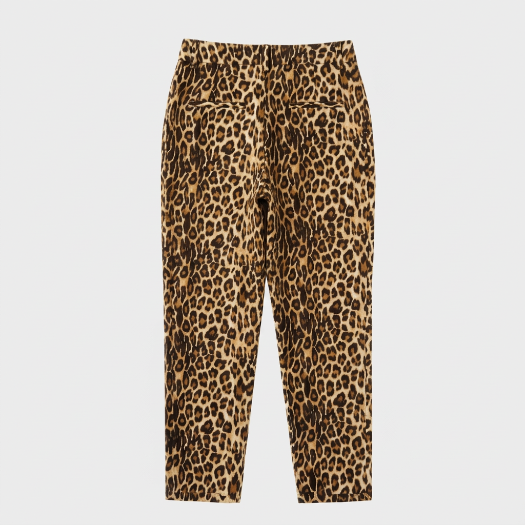Super Flea Market+The Kooples +leo print pants +Toni Garrn1